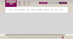 Desktop Screenshot of amadys.fr
