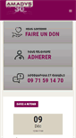 Mobile Screenshot of amadys.fr